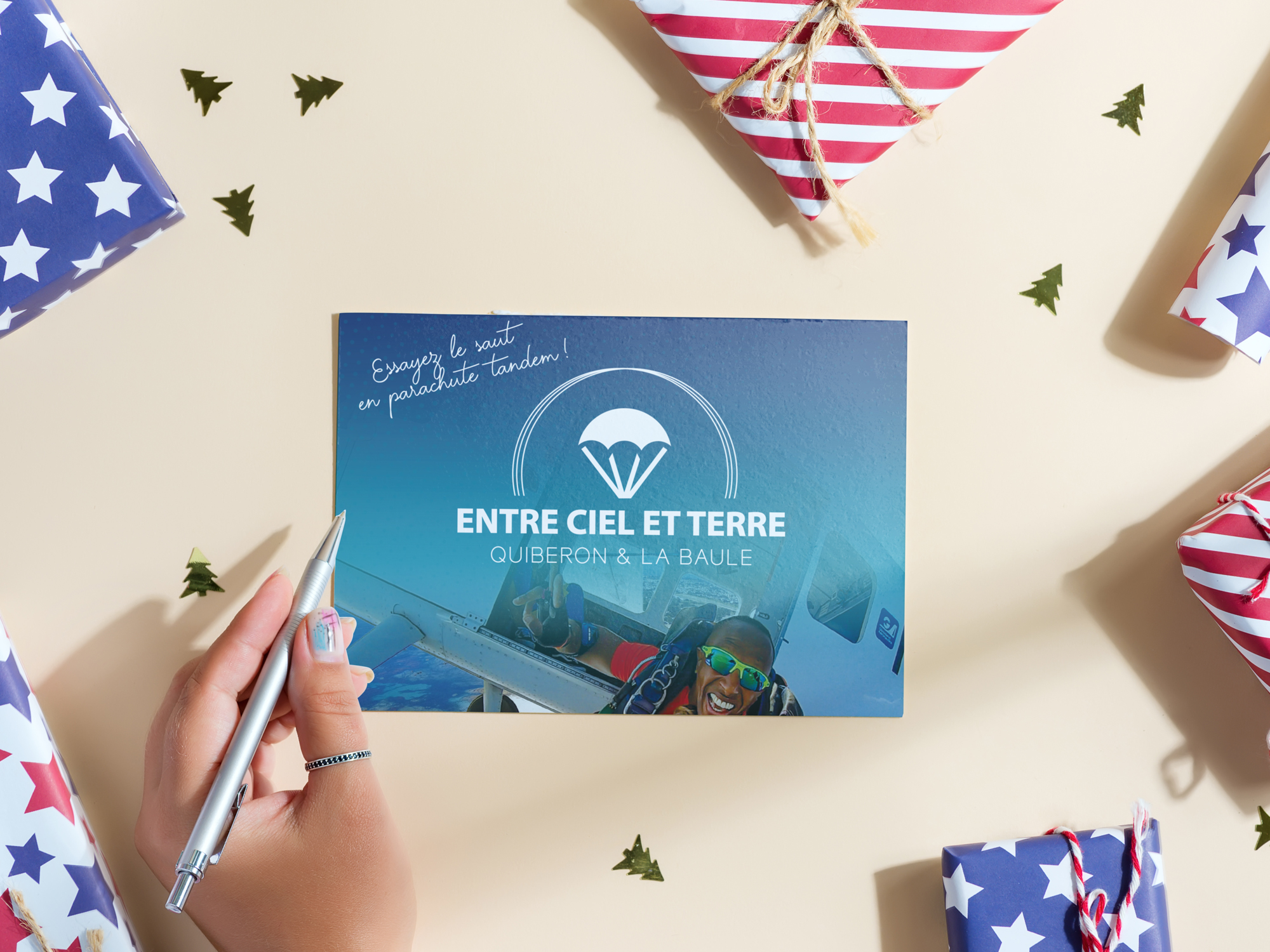 Carte cadeau saut en parachute Entre Ciel Et Terre